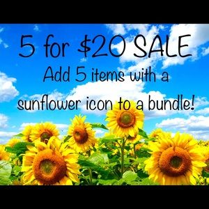 🌼5 for $20 SALE🌼